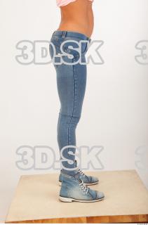 Leg blue jeans of Oxana  0007